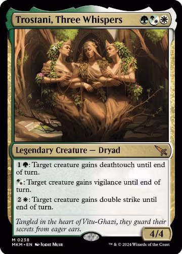 Trostani, Three Whispers (238), Murders at Karlov Manor — Magic card price
