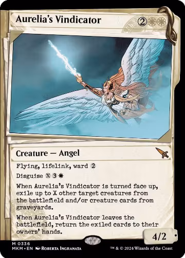 Aurelia's Vindicator (Showcase) (336), Murders at Karlov Manor — Magic card price