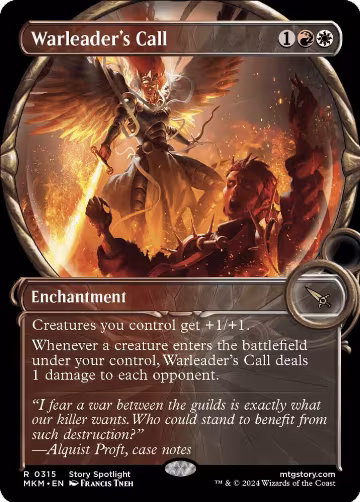 Warleader's Call (Showcase) (315), Murders at Karlov Manor — Magic card price