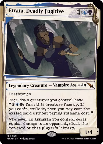 Etrata, Deadly Fugitive (Showcase) (359), Murders at Karlov Manor — Magic card price