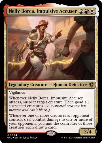 Nelly Borca, Impulsive Accuser (4), Commander: Murders at Karlov Manor — Magic card price