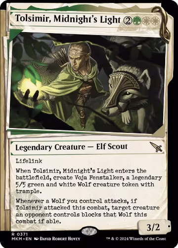 Tolsimir, Midnight's Light (Showcase) (371), Murders at Karlov Manor — Magic card price