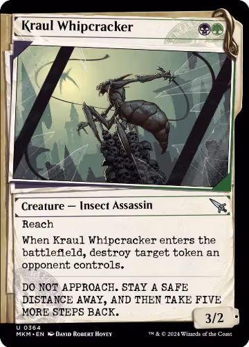 Kraul Whipcracker (Showcase) (364), Murders at Karlov Manor — Magic card price