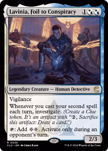 Lavinia, Foil to Conspiracy (36), Ravnica: Clue Edition — Magic card price
