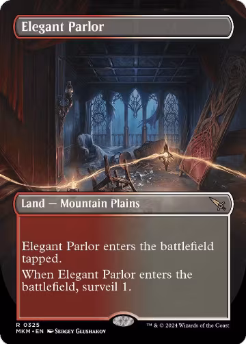 Elegant Parlor (Borderless) (325), Murders at Karlov Manor — Magic card price