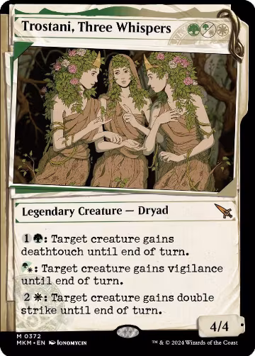 Trostani, Three Whispers (Showcase) (0372) (372), Murders at Karlov Manor — Magic card price