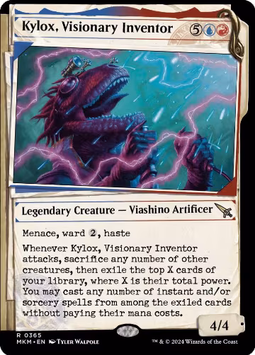 Kylox, Visionary Inventor (Showcase) (365), Murders at Karlov Manor — Magic card price