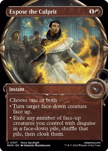 Expose the Culprit (Showcase) (307), Murders at Karlov Manor — Magic card price