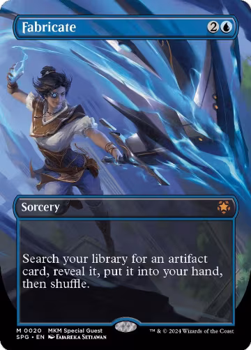 Fabricate (Borderless) (20), Special Guests — Magic card price