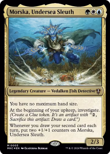Morska, Undersea Sleuth (3), Commander: Murders at Karlov Manor — Magic card price
