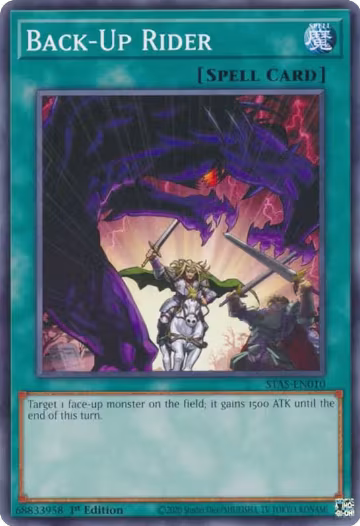 Back-Up Rider (STAS-EN010), 2-Player Starter Set — Yu-Gi-Oh! card price