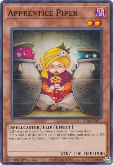 Apprentice Piper (STAS-EN011), 2-Player Starter Set — Yu-Gi-Oh! card price