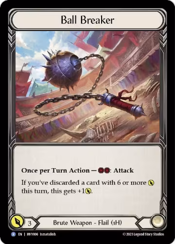Ball Breaker (HVY006), Heavy Hitters — Flesh & Blood card price