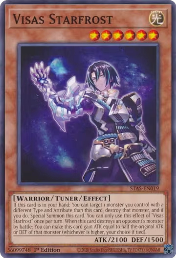 Visas Starfrost (STAS-EN019), 2-Player Starter Set — Yu-Gi-Oh! card price