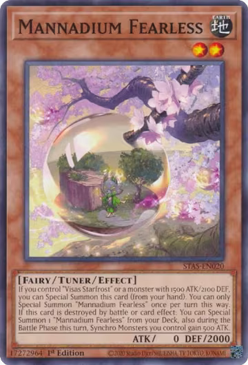Mannadium Fearless (STAS-EN020) (STAS-EN020), 2-Player Starter Set — Yu-Gi-Oh! card price