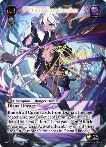 Diana, Cursebreaker (CSR) (ALC1E) (010) — card price