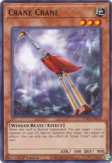 Crane Crane (STAX-EN018), 2-Player Starter Set — Yu-Gi-Oh! card price