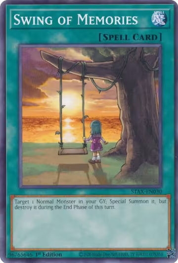 Swing of Memories (STAX-EN030), 2-Player Starter Set — Yu-Gi-Oh! card price