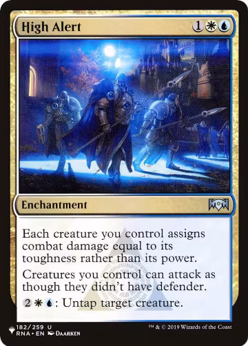 High Alert (182/259), The List Reprints — Magic card price