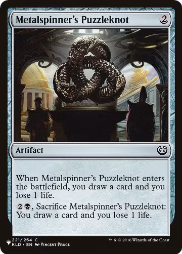 Metalspinner's Puzzleknot (221/264), The List Reprints — Magic card price