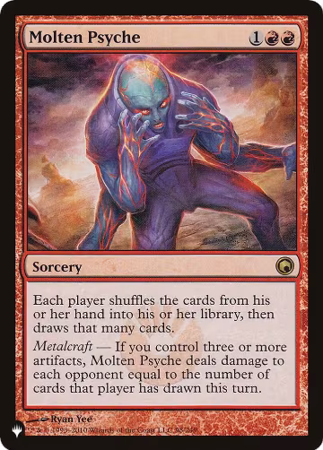 Molten Psyche (98/249), The List Reprints — Magic card price