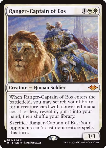 Ranger-Captain of Eos (021/254), The List Reprints — Magic card price