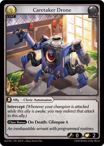 Caretaker Drone (042), Alchemical Revolution Starter Decks — Grand Archive card price