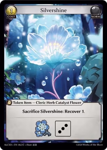 Silvershine (062), Alchemical Revolution Starter Decks — Grand Archive card price