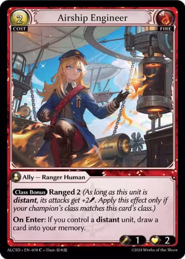 Airship Engineer (070), Alchemical Revolution Starter Decks — Grand Archive card price