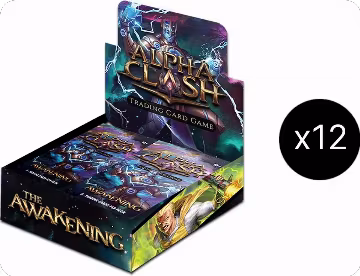 The Awakening Booster Box Case, The Awakening — Alpha Clash sealed product price