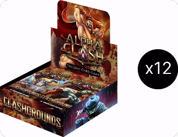 Clashgrounds Booster Box Case, Clashgrounds — Alpha Clash sealed product price