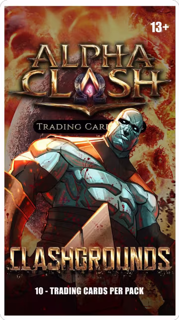 Clashgrounds Booster Pack, Clashgrounds — Alpha Clash sealed product price