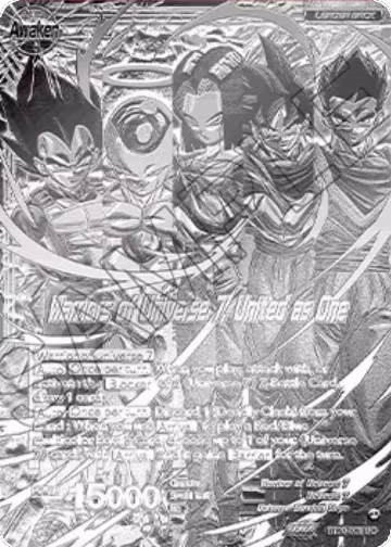 Android 17 // Warriors of Universe 7, United as One (2023 Championship Finals Top 16) (Silver Metal Foil) (BT20-001), Tournament Promotion Cards — DB Super card price
