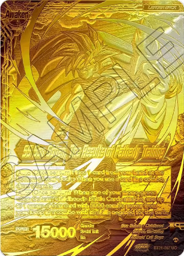 Son Gohan // SS Son Gohan, The Results of Fatherly Training (2023 Championship Finals) (Gold Metal Foil) (BT21-067), Tournament Promotion Cards — DB Super card price