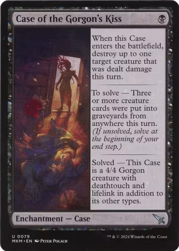 Case of the Gorgon's Kiss (a) (79), Murders at Karlov Manor — Magic card price
