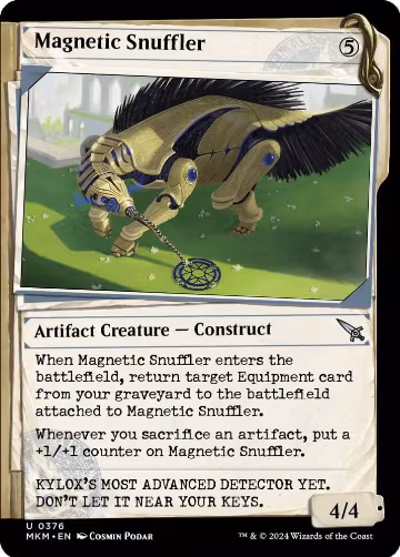 Magnetic Snuffler (Showcase) (376), Murders at Karlov Manor — Magic card price