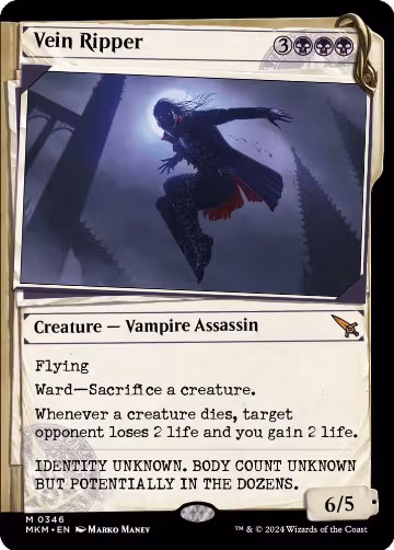 Vein Ripper (Showcase) (346), Murders at Karlov Manor — Magic card price