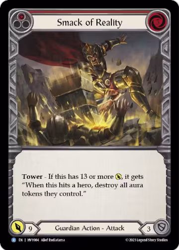 Smack of Reality (HVY064), Heavy Hitters — Flesh & Blood card price