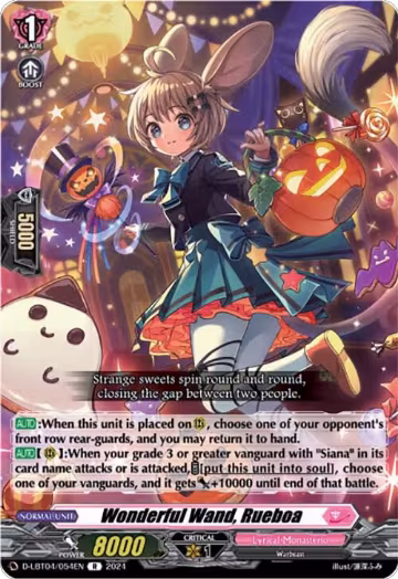 Wonderful Wand, Rueboa (D-LBT04/054EN), D-LBT04: Lyrical Monasterio ~Trick or Trick!~ — Vanguard card price