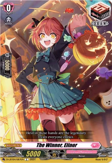 The Winner, Elinor (D-LBT04/087EN), D-LBT04: Lyrical Monasterio ~Trick or Trick!~ — Vanguard card price