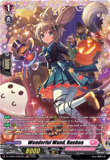 Wonderful Wand, Rueboa (FR) (D-LBT04/FR37EN), D-LBT04: Lyrical Monasterio ~Trick or Trick!~ — Vanguard card price