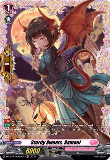 Sturdy Sweets, Sameel (FR) (D-LBT04/FR39EN), D-LBT04: Lyrical Monasterio ~Trick or Trick!~ — Vanguard card price