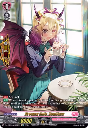 Dreamy Cafe, Reptlass (WO) (D-LBT04/WO01EN), D-LBT04: Lyrical Monasterio ~Trick or Trick!~ — Vanguard card price