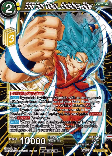 SSB Son Goku, Finishing Blow (2023 Championship Finals Zenkai Premium Pack) (BT21-103), Tournament Promotion Cards — DB Super card price