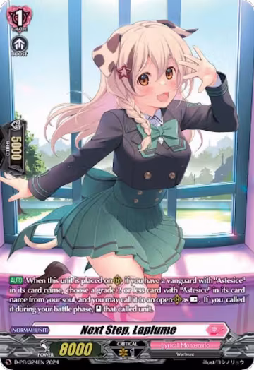Next Step, Laplume (D-PR/324EN), D Promo Cards — Vanguard card price