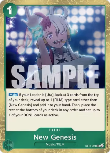 New Genesis (ST11-004) — card price
