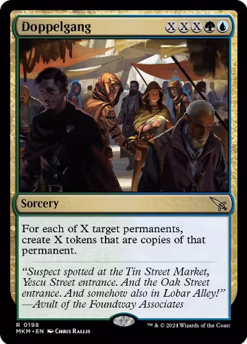 Doppelgang (198), Murders at Karlov Manor — Magic card price