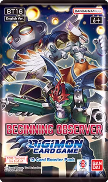 Beginning Observer Booster Pack, Beginning Observer — Digimon sealed product price