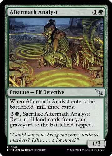 Aftermath Analyst (148), Murders at Karlov Manor — Magic card price