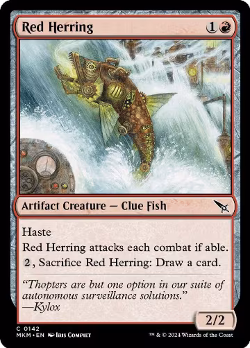Red Herring (142), Murders at Karlov Manor — Magic card price
